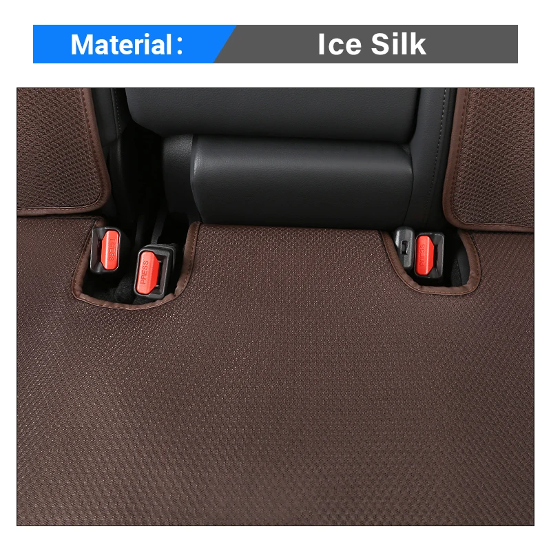 For Honda CR-V CRV 6th Gen 2023 2024 2025 Hybrid Ice Silk Car Seat Cover Front Rear Seat Cushion Anti-Slip Mat Pad Accessories