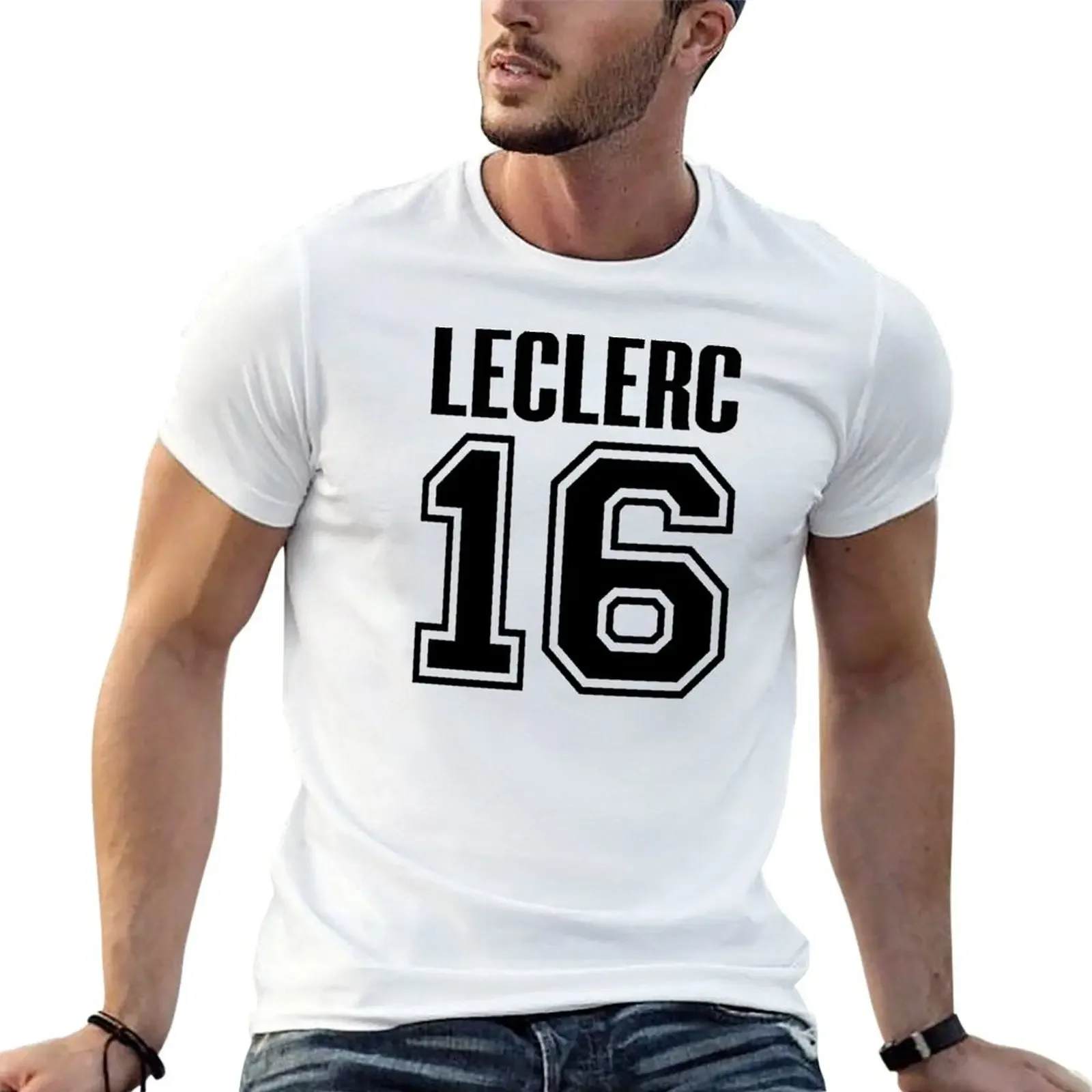 

Leclerc #16 T-Shirt oversized t shirt affliction shirts black t-shirts for men