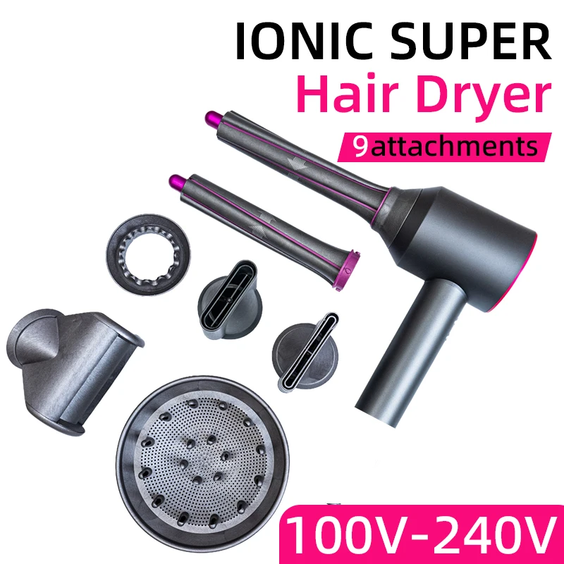 Electric Hair Dryer High Speed Anion 110000rpm Hair Care Hairdryer Noise Reduction Constant Temperature Hot Cold