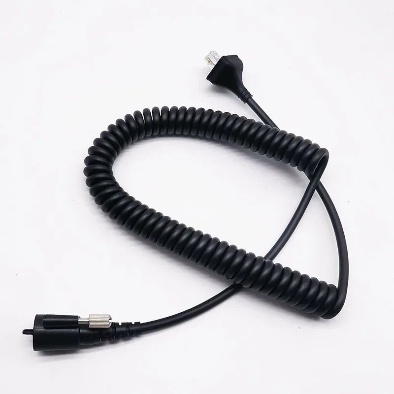 KMC-27 PTT Mic Microphone Replacement Cable Cord for Kenwood TK-690 TK-790 TK-890 TK-5710 TK-5810 TK-5910 Radio Walkie Talkie