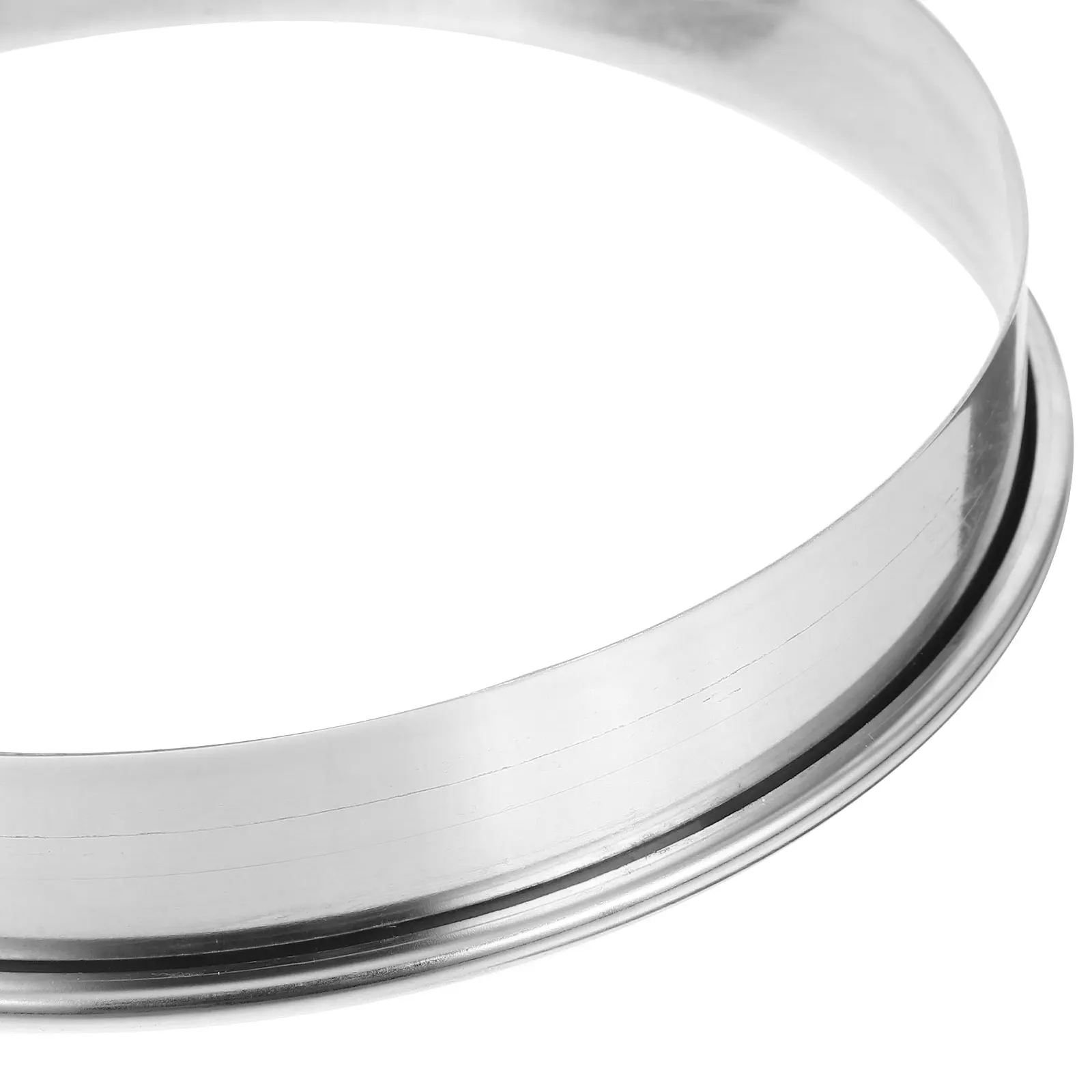 

6 Inch Stainless Steel Pizza Topping Even Distribution Baking Tool Cake Pancake Tart Ring Kitchen Gadgets Oven