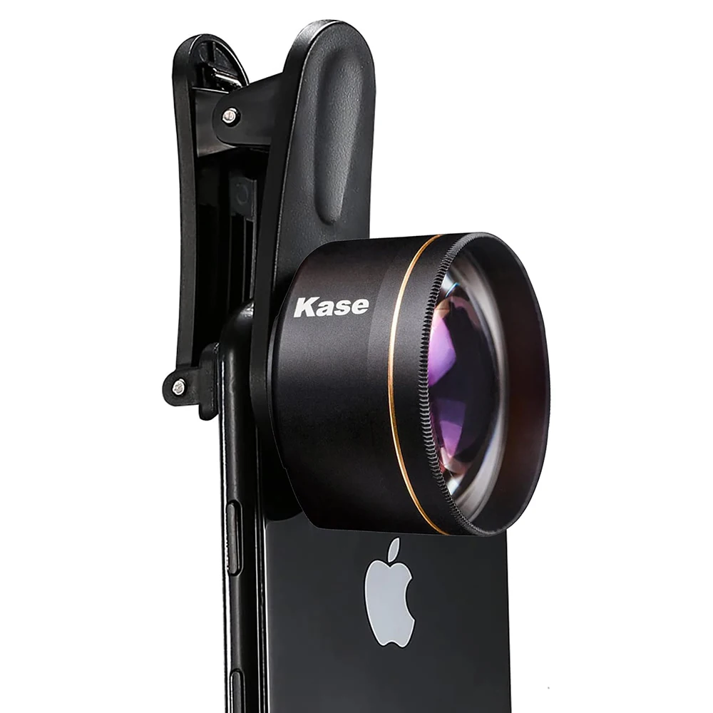 Kase HD Master Macro Phone Camera Lens for iPhone 15 14 13 12 11 8 7 X XR Samsung Xiaomi Android,17mm Thread Mount / Metal Body