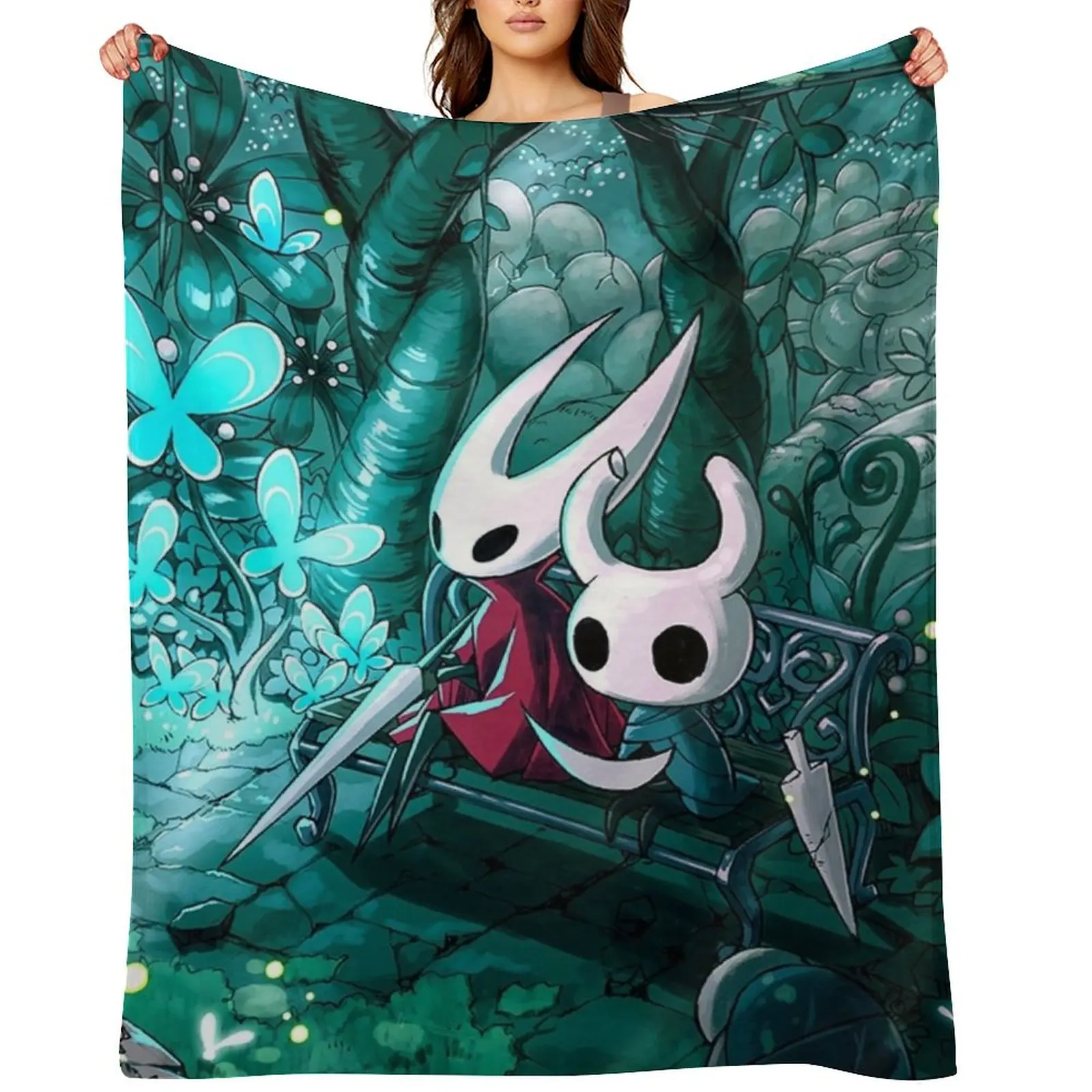 

hollow knight Throw Blanket Thin Luxury Brand Baby Luxury Throw Blankets