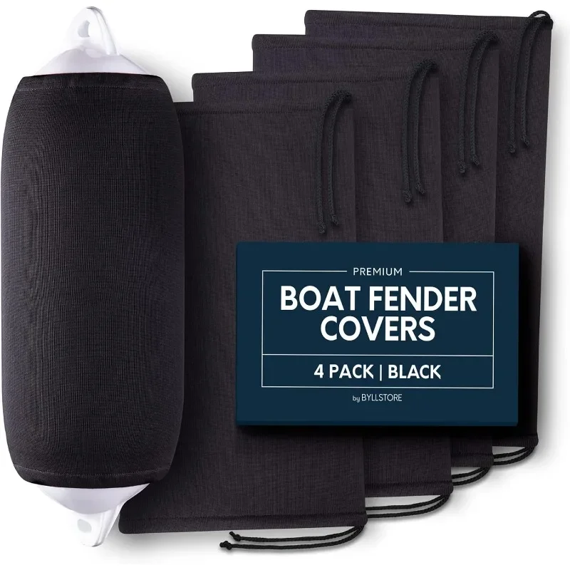 

Several Size Options Available Black & Navy Blue 1, 2 & 4-Pack Polyester (4-Pack, Black, 8″ x 22″)