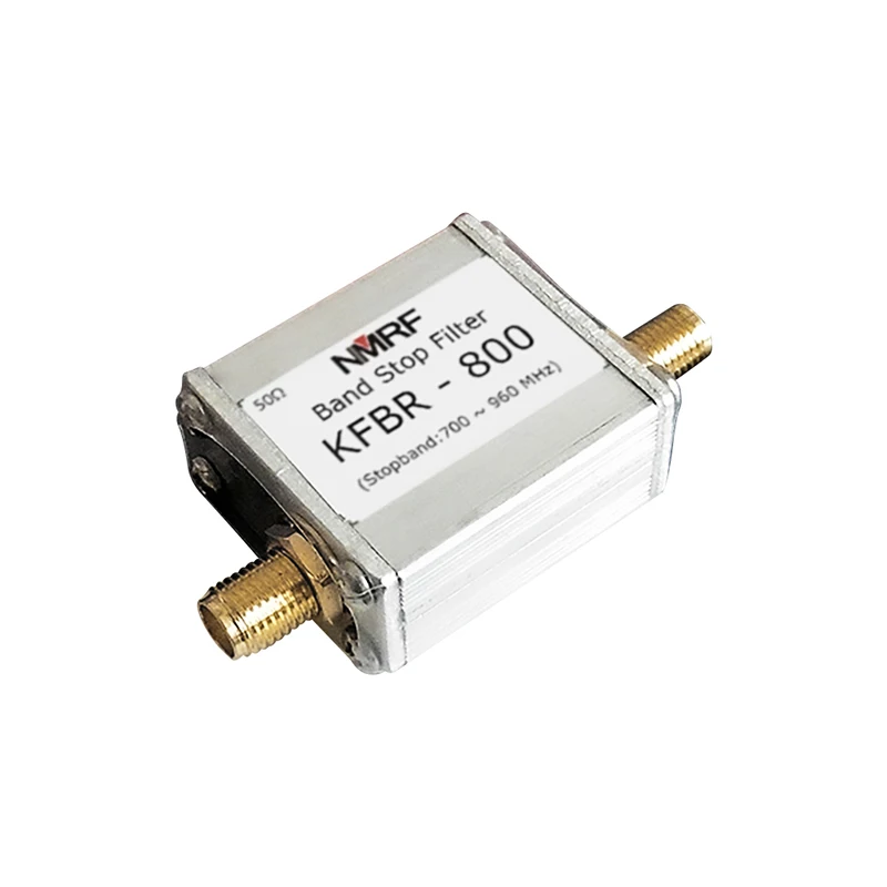 Perangkap Filter Band-stop 700 ~ 960MHz Menghilangkan Gangguan dari Komunikasi Nirkabel Sinyal 800 900M dengan Konektor SMA-F
