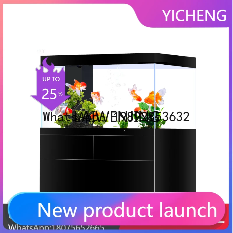 

Аквариум с экологическим ландшафтом, безводный, бытовой, с интегрированным донным фильтром