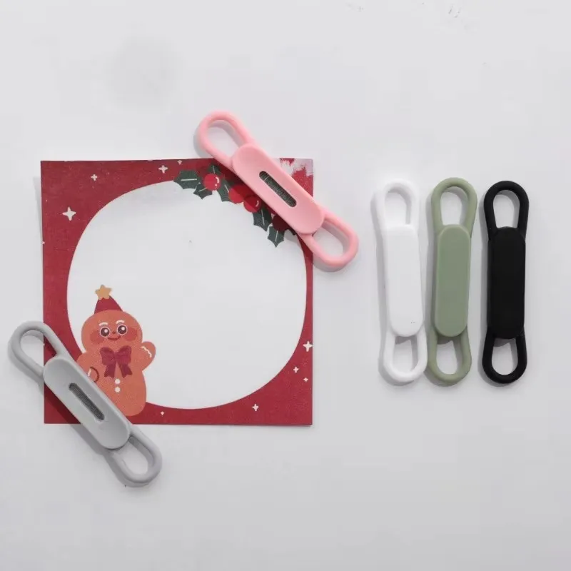 Magnetic Pencil Holder,Tablet Touch Pen Clips,Multifunction Silicone Adjustable Pen Stand for Office Accessories Organizer