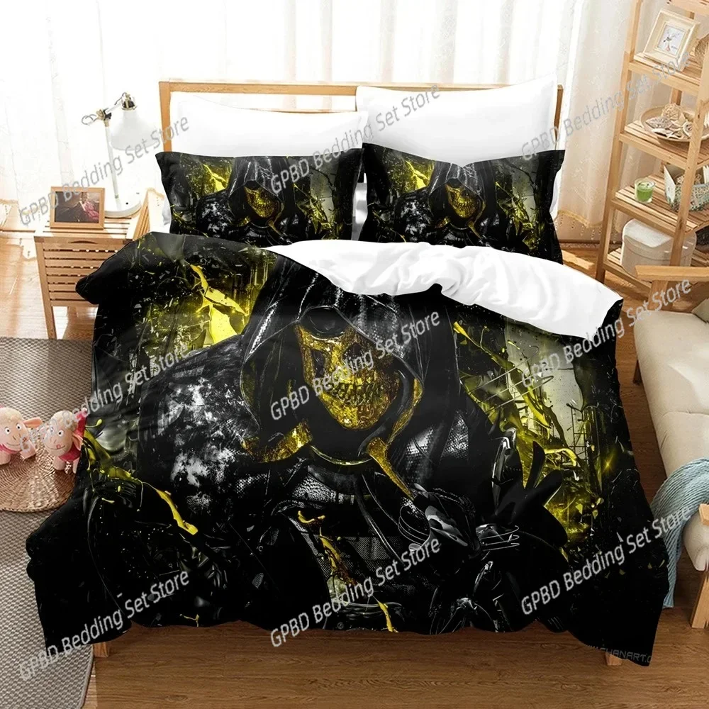 

3D Game Death Stranding Bedding Set Single Twin Double Queen King Cal King Size Bed Linen Set