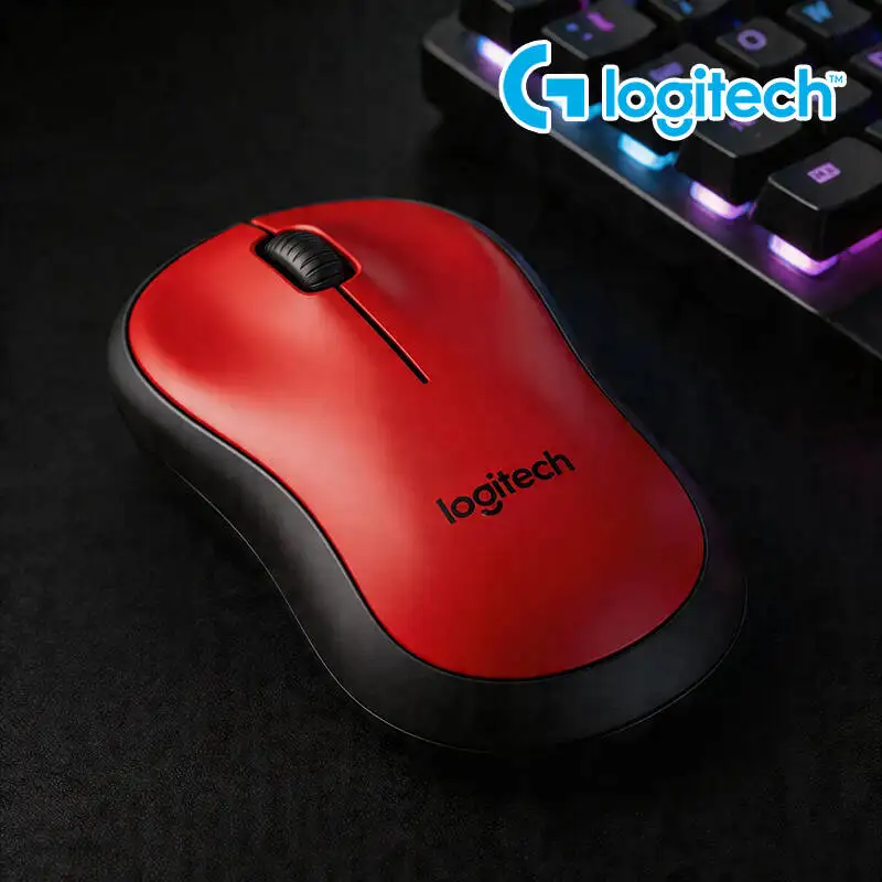 Logitech M220 Wireless Silent Mouse 2.4GHz USB Nano Dongle 1000 DPI Sharp Tracking 18-Month Battery For PC Mac Laptop Accessory