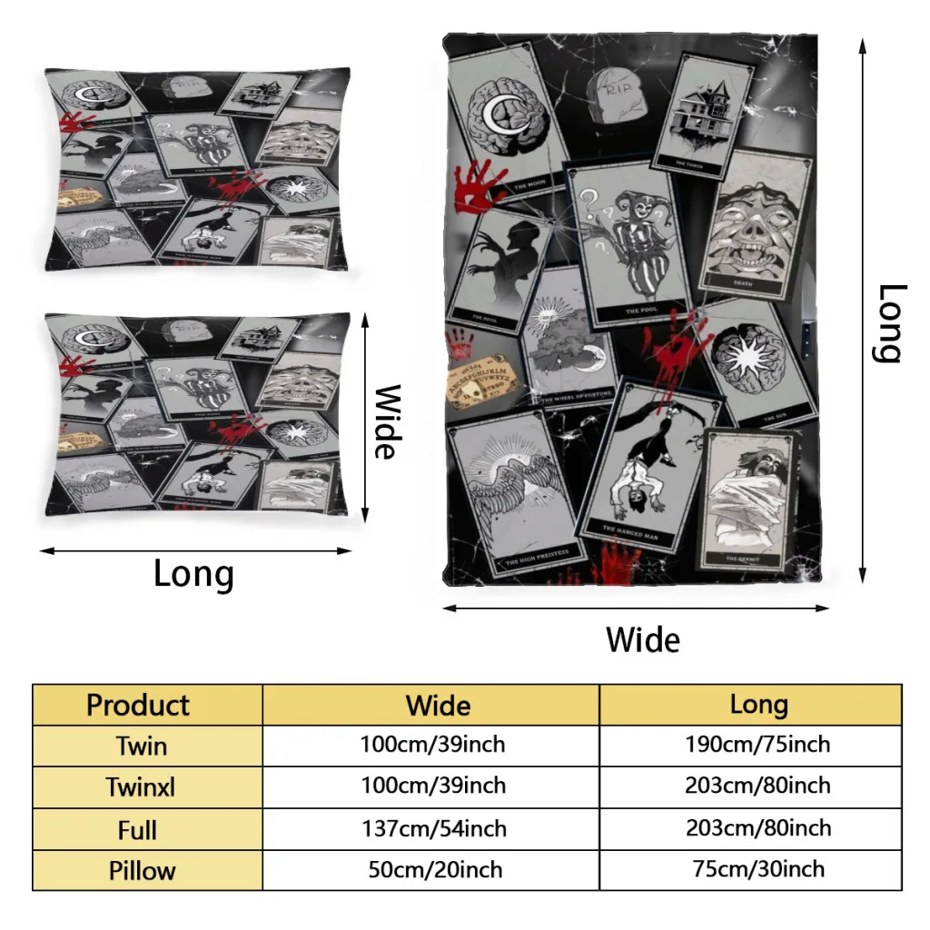 Game Phasmophobia Anime Single Bed Sheets Set  Complete Case Single Linen Quilt Cover