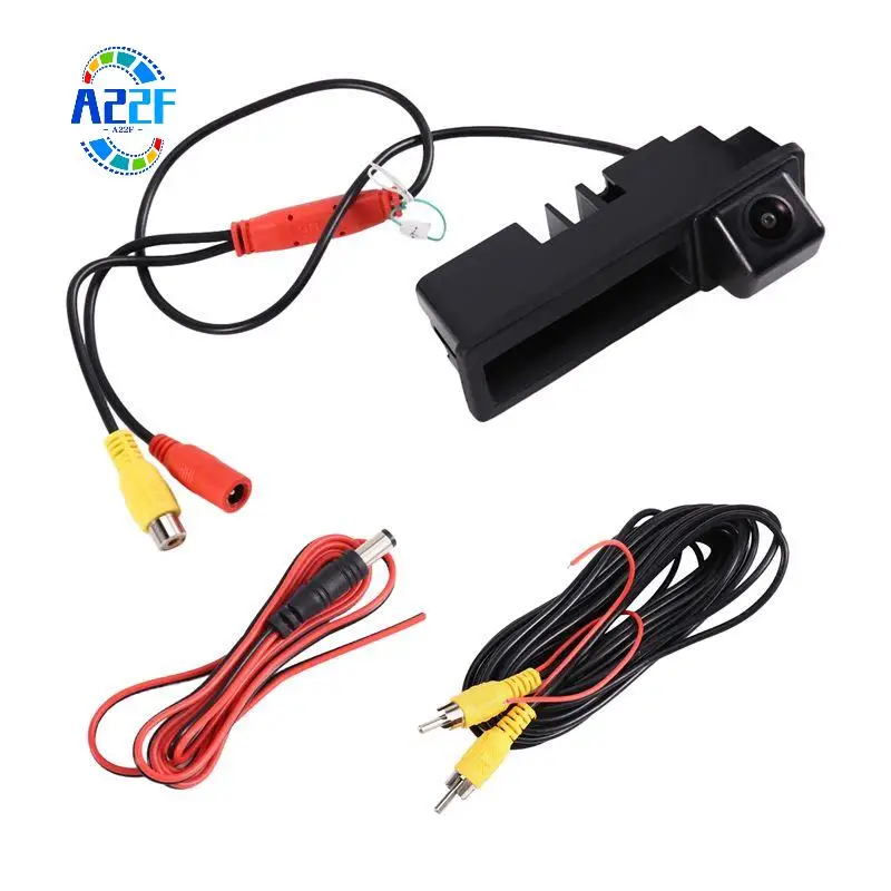 A22F-AHD-CVBS 1080P Car Rear View Camera For A6L Q7 A3 Night Vision Reverse Reversing Vehicle
