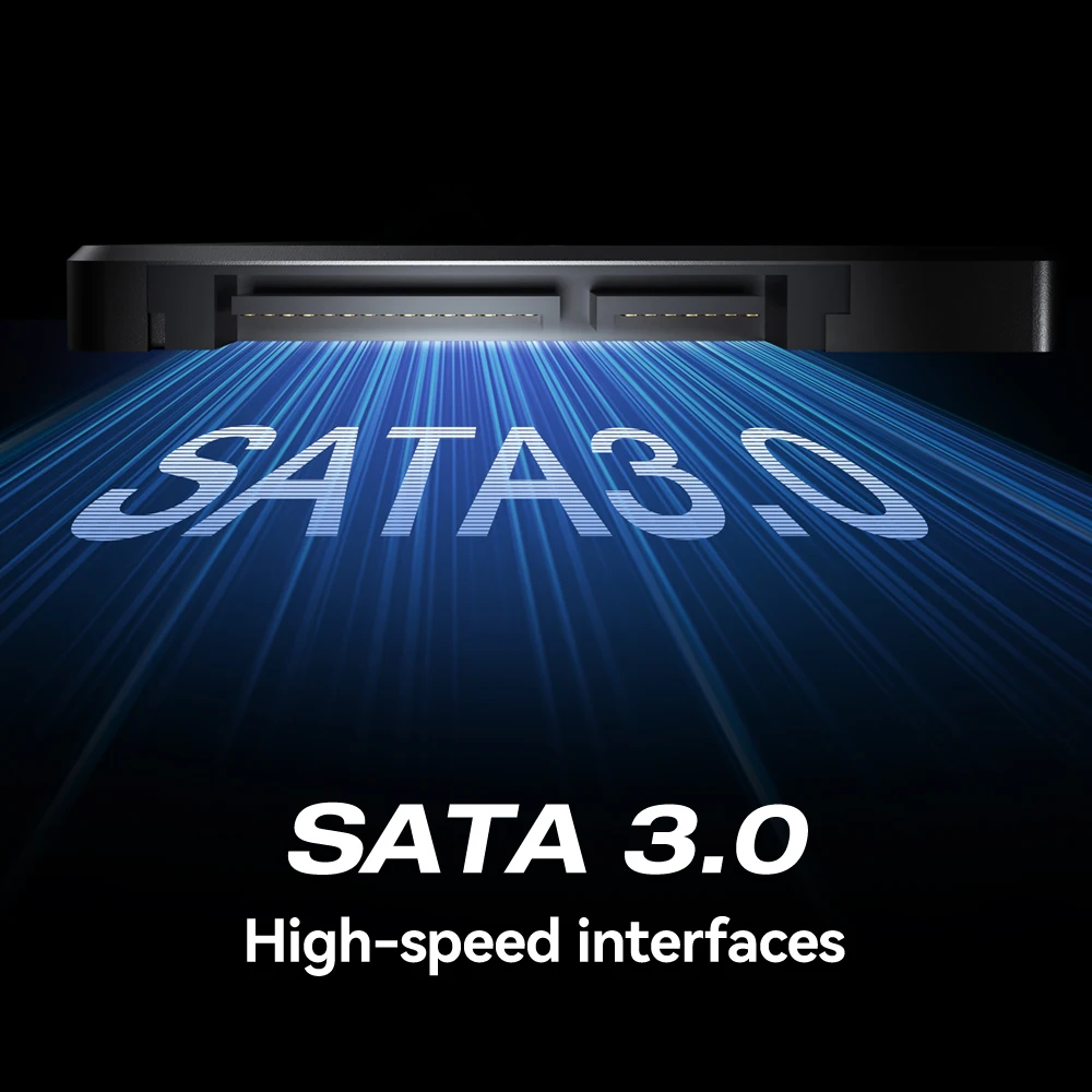 MOVESPEED 560 MB/s SATA 3.0 SSD Unità a stato solido interna Chip TLC Unità SSD SATA III da 2,5" per laptop desktop