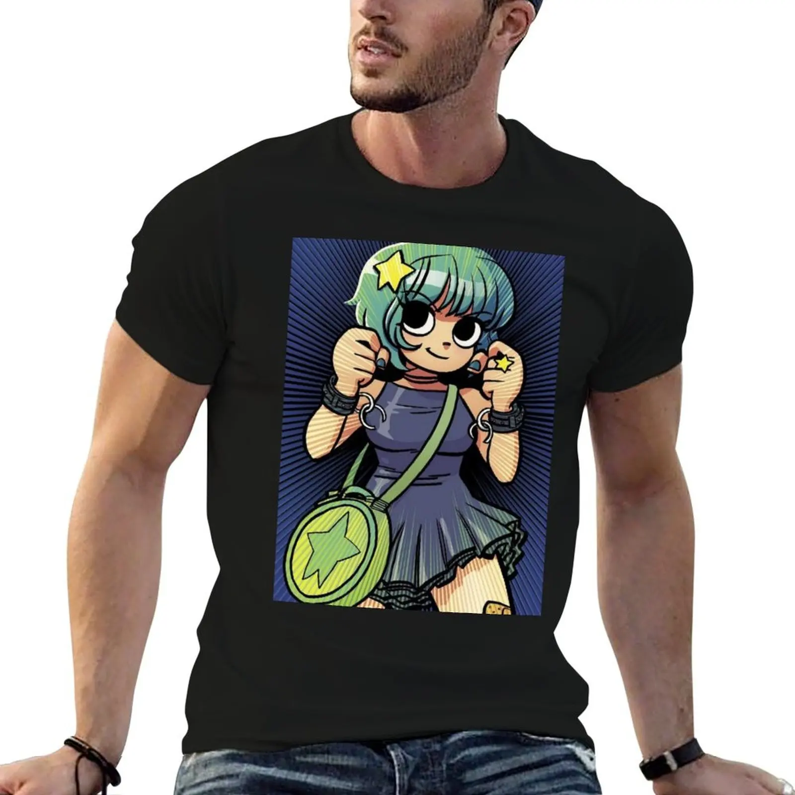 

Ramona flowers T-Shirt t shirt man plain man tshirt man t shirt cotton high quality T-shirt