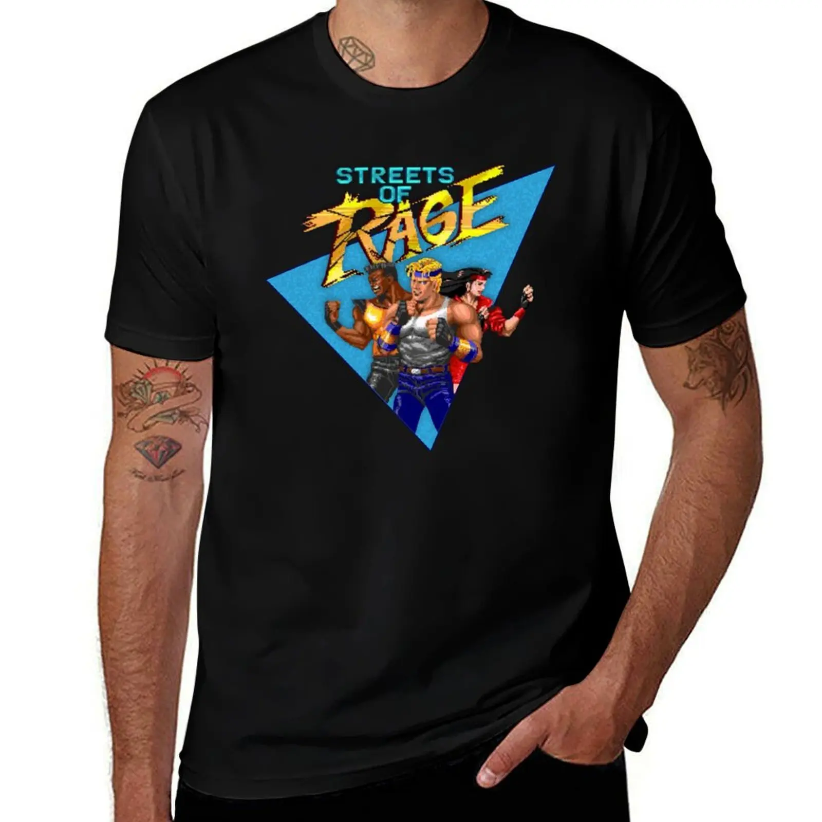 Streets of Rage T-Shirt Plus Size Lightweight Top