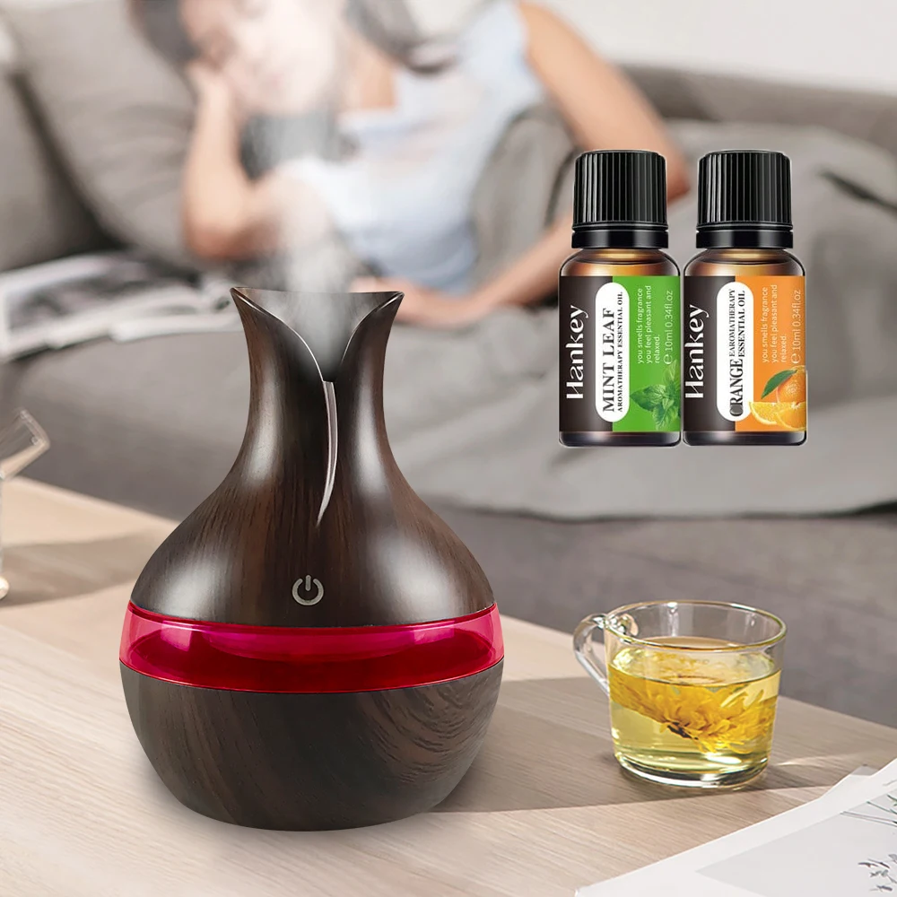 

Diffuser For Home Mini 300ml Humidifier Essential Oil Diffuser USB Powered for Travel Office Small Spaces