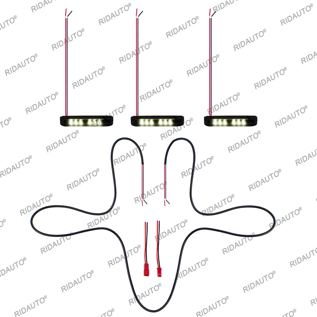 Für Aftermarket Raptor Grille 3Pcs Bernstein Weiß LED Licht Pickup Grille Licht DIY LED Licht Fit Für FORD RANGER RAPTOR 2023-2025 + – Detail 4