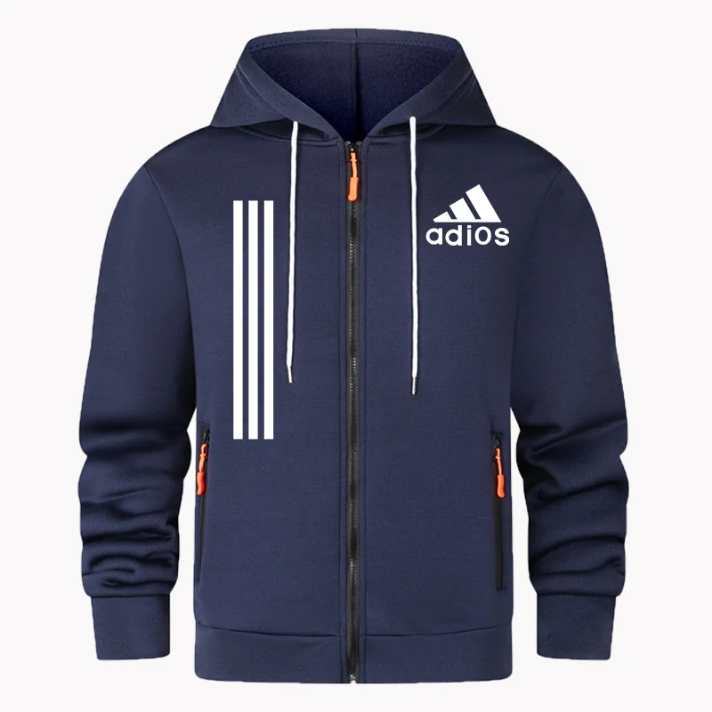 2025 Under Armour - سويت شيرت بقلنسوة للرجال، سويت شيرت بقلنسوة بسحاب مطبوع، معطف كاجوال للرجال، صوف للربيع والخريف O #3