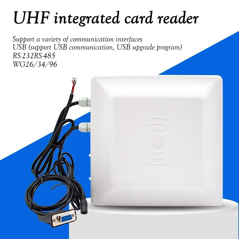 R16-7DB Ultra-high Frequency UHF Reader Long-distance Passive Electronic Tag RFID Card Reader Access Control Reading Head