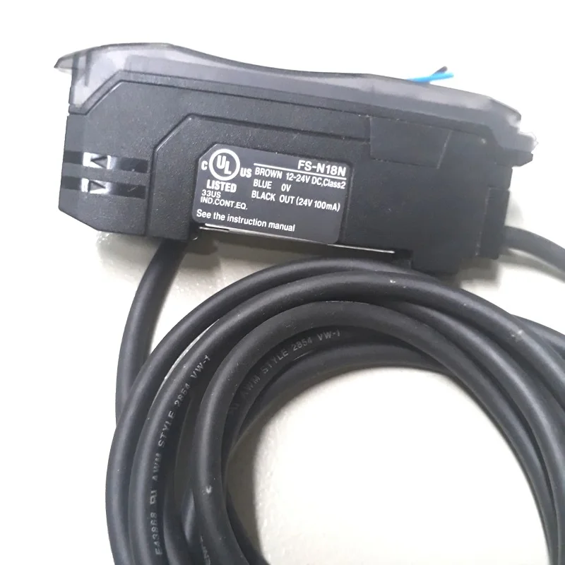 

Sensor amplificador de fibra optica, nuevo y Original, FS-N18N, 100%