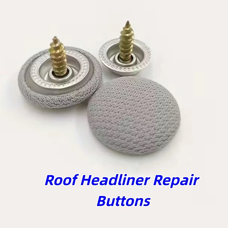 Car Roof Lining Repair Buttons Auto Headliner Retainer Snap Rivet Fastener Ceiling Cloth Fixing Buckle  Auto Accessories