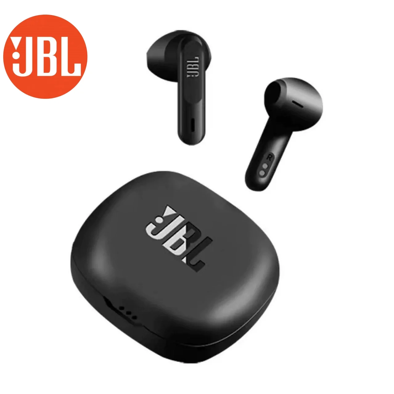 سماعات أذن JBL Wave Flex اللاسلكية الأصلية IP54 وIPX2 مقاومة للماء بتقنية TalkThru and AmbientAware بعمر 32 ساعة