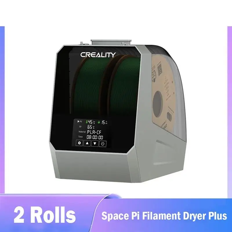 To Official Space Pi Filament Dryer Plus 3D Printer Upgraded 2 Rolls Filament Dehydrator Box for 2KG Filament Spool Holder