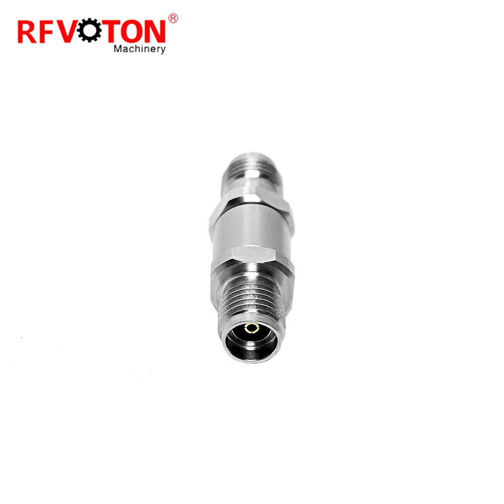 

stainless steel millimeter wave 2.4mm female to 3.5mm female rf coaxial high frequency adapter adaptor