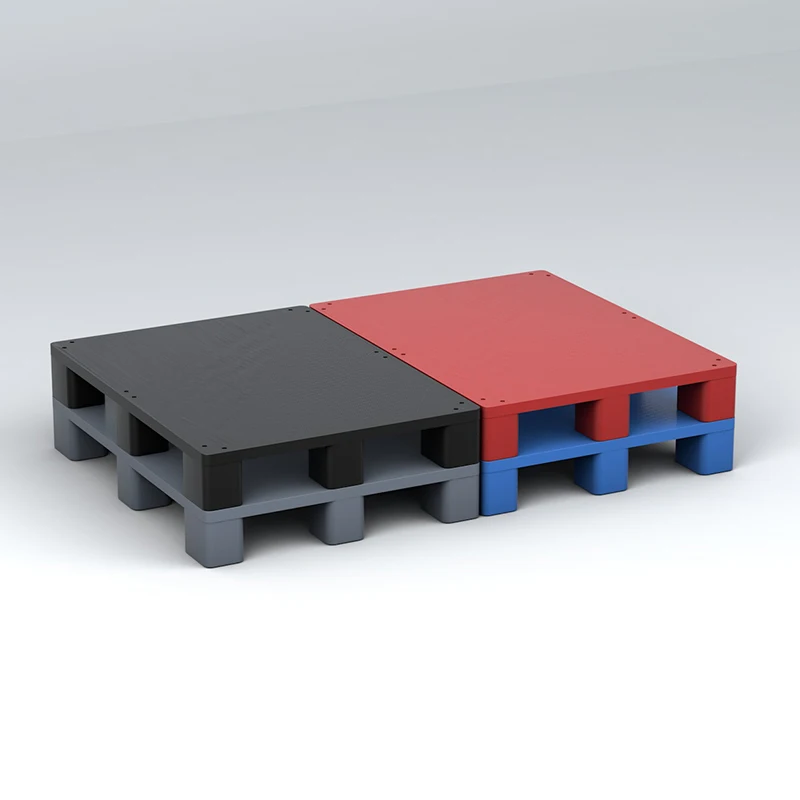Heavy Duty Plastic Pallets Moisture-Proof Furniture Cups Non-Slip Supermarket Display Platforms Goods Forklift Loading Boards