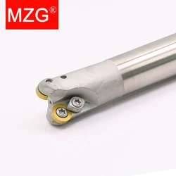 MZG EMR 20MM 25MM 32MM RPMT RPMW Carbide Inserts  End Mill Arbor Cutting Machining Round Nose Milling Cutter