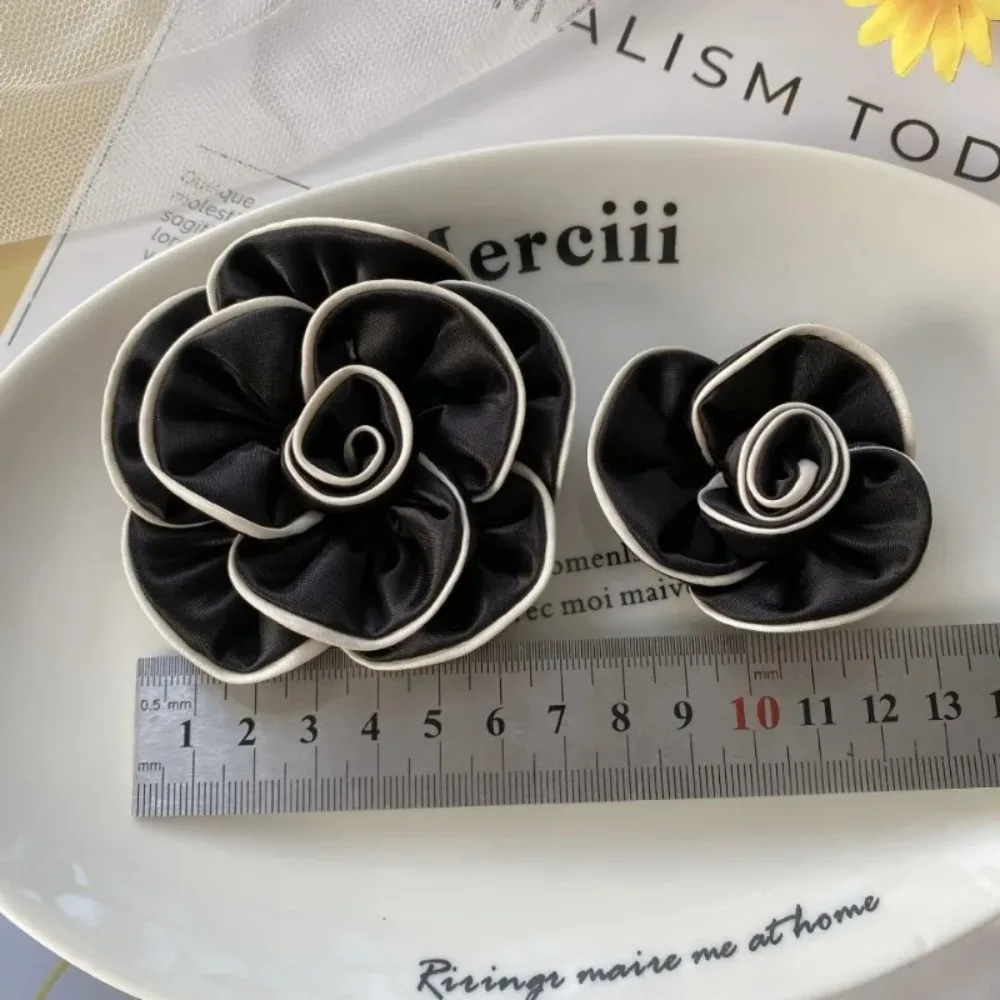 Fashion Handmade Fabric Flower Brooches Multi-layer Elegant Suit Sweater Badge Cloth DIY Accessories Lapel Pins For Women