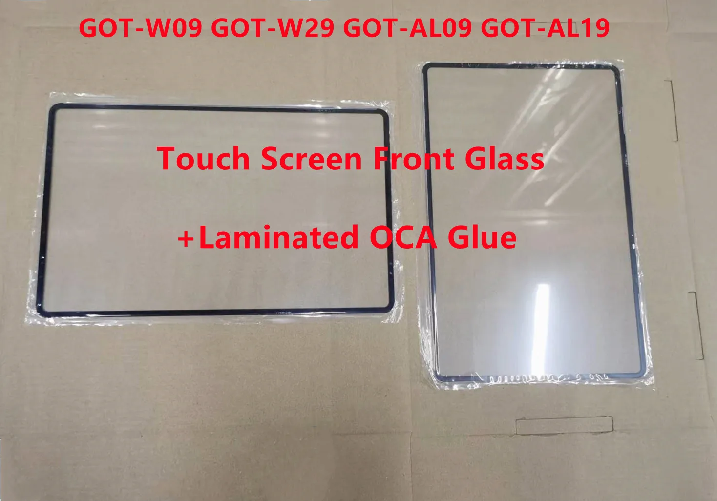 

New 11" For HUAWEI MatePad Pro 11 2022 GOT-W09 GOT-W29 GOT-AL09 GOT-AL19 Touch Screen Front Cover Lens Panel +Laminated OCA Glue