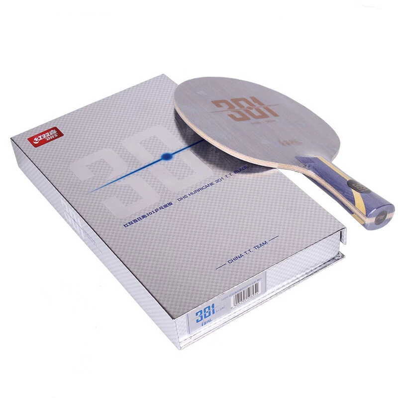 

DHS Hurricane 301 (H301) Table Tennis Blade (for China T.T. Team) Arylate Carbon ALC Racket Ping Pong Bat Paddle