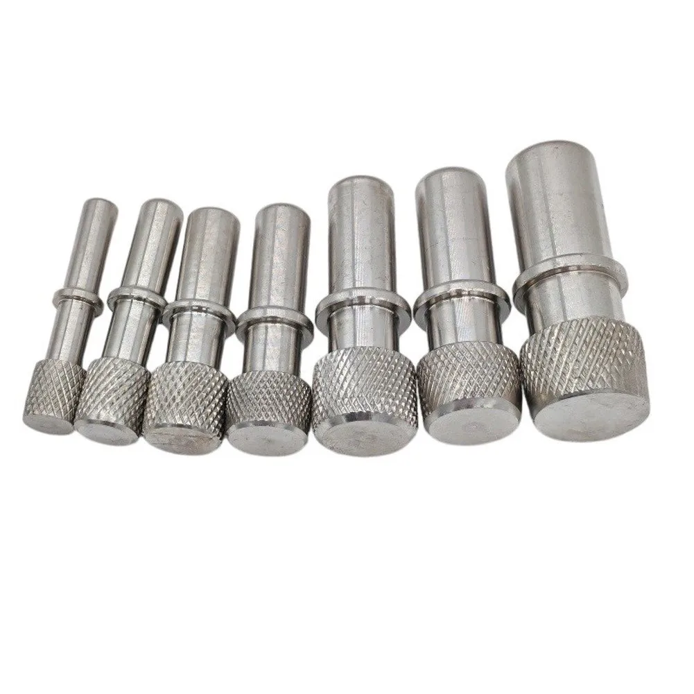 Fuel Line Quick Connector 6.3-15.82mm Stainless Steel Metal Connector End Cap Male Connector Blanking Cover Chock For Pipes Tube