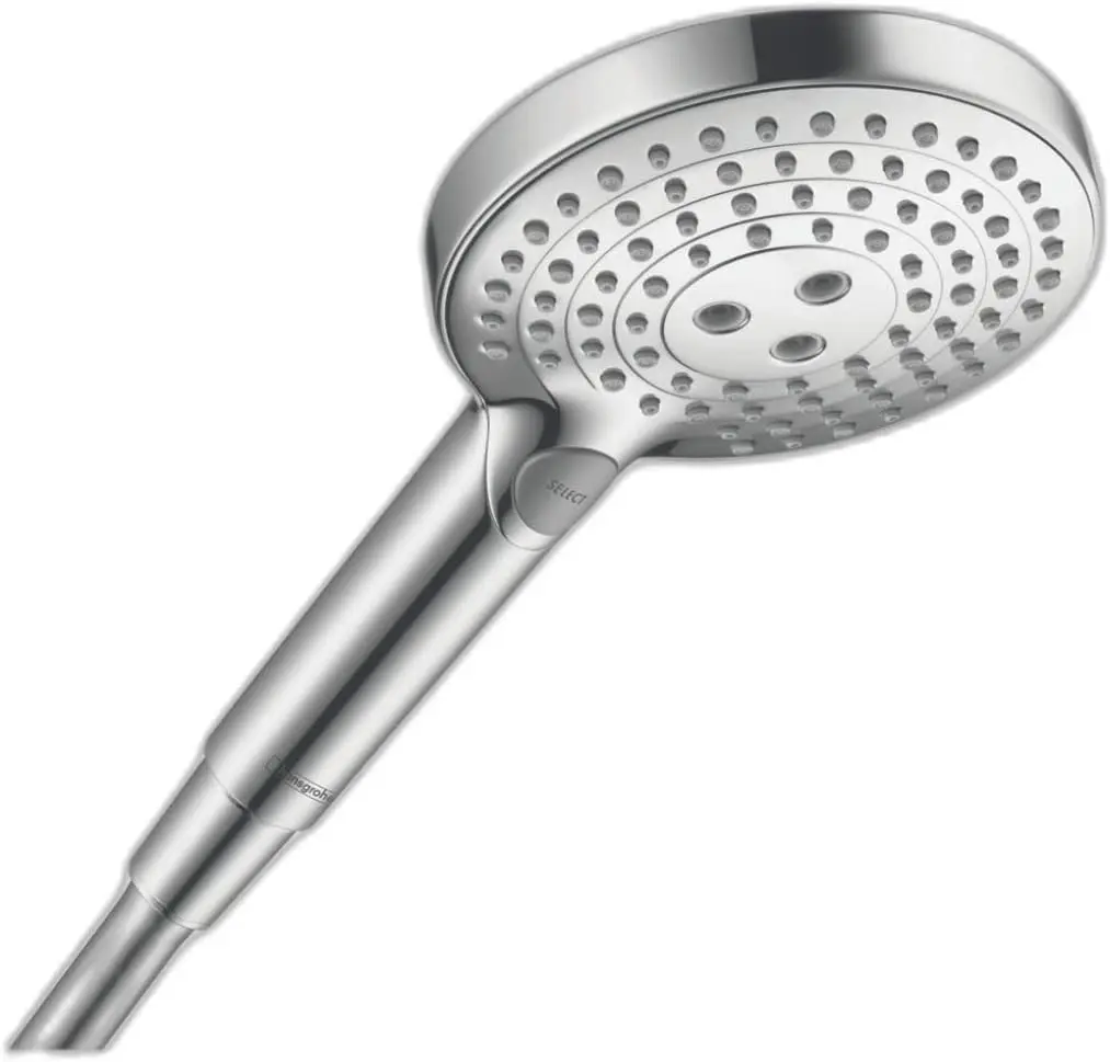 

Modern 5-Inch Handheld Shower Head with 3 Spray Modes: PowderRain, Rain, and Whirl for Water-Saving Luxury