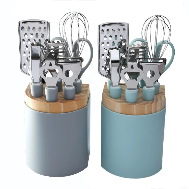 

Kitchen Accessories Gadgets Sets Vegetable Fruits Stainless Steel Kitchen Utensils Tool Set