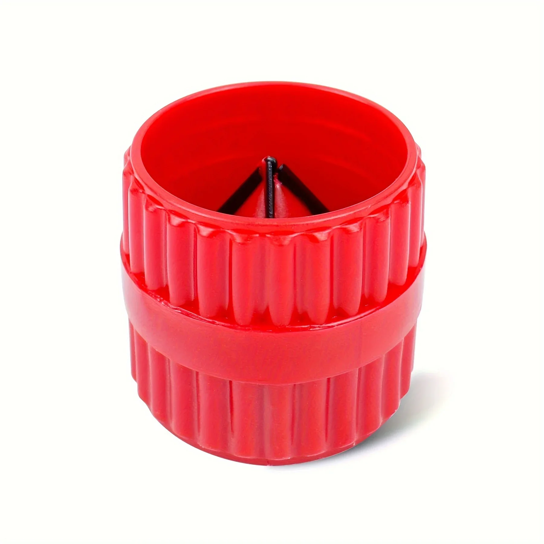 Tubo de metal, tubo de latão, chanfradura, rebarbas, removedor, reamer, limpeza de tubos de metal, ferramentas de rebarbação resistentes