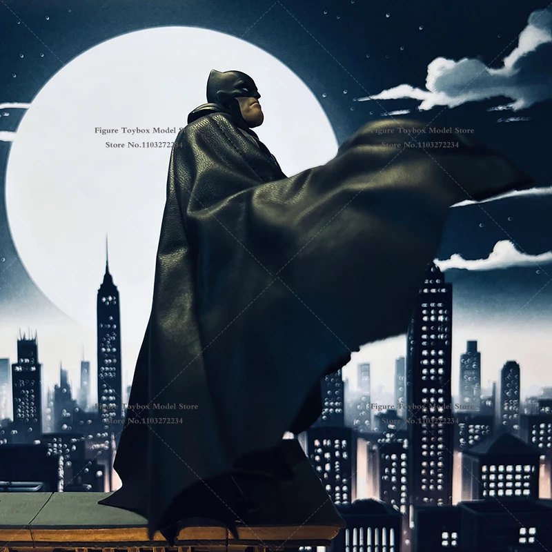 Figura de acción de héroe negro oscuro, Mini capa en forma de alambre, accesorios de juguete para decoración del cuerpo de soldado Mutant Mafex Bat de 6 ", 1/12