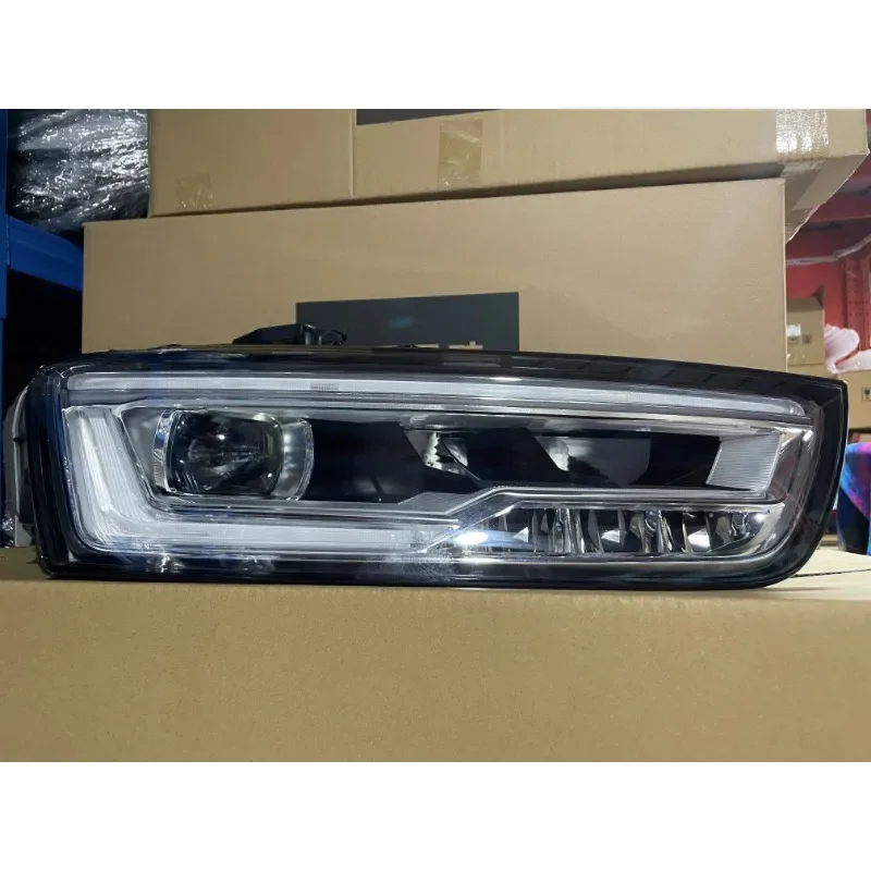 Fit For Audi Q3 Headlight 2013-2018 Halogen And Xenon Headlights Upgrade To High Configuration LED Headlamp Plug And Play Modify