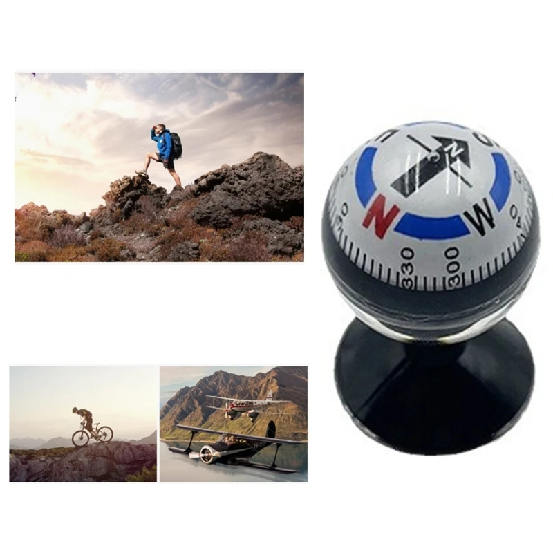 Accuracy Outdoor Compasses with Spherical Durability Ball Compasses for Hiking Backpacking Survival Gear - Image 4