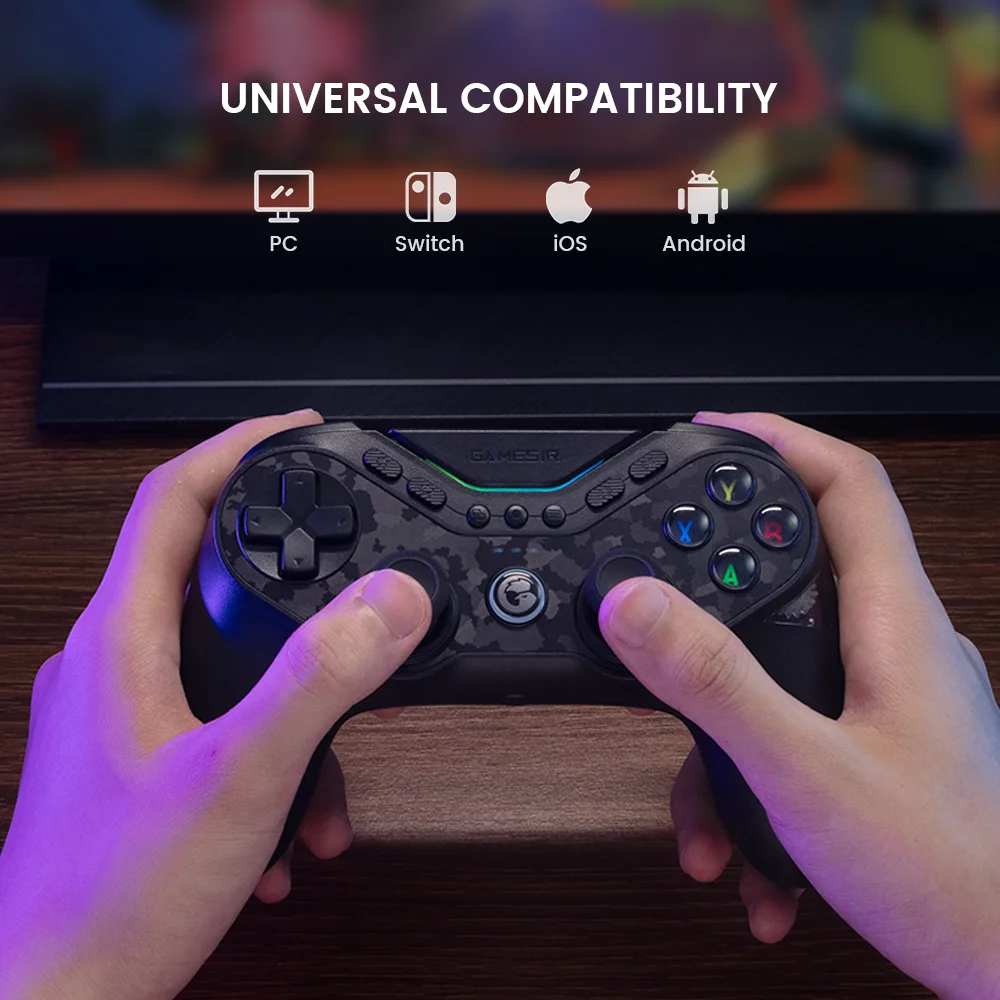 GameSir Tarantula T3 Pro Wireless Controller Nintendo Switch Gamepad PC iOS Android Mag-Res TMR Joystick Switchable Face Buttons