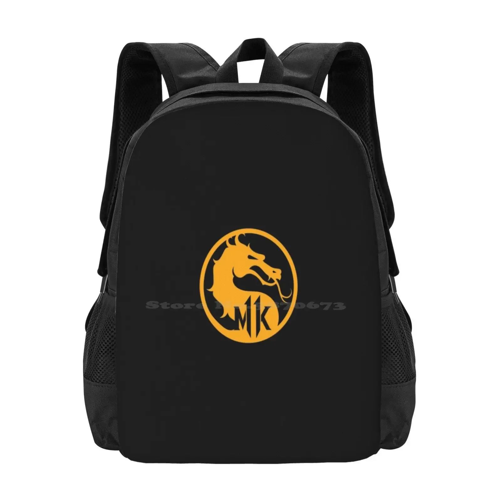 

Mortal Kombat 11 Minimalistic Hot Sale Schoolbag Backpack Fashion Bags Mortal Combat Mortalcombat Mortal Kombat 11 Mortalkombat