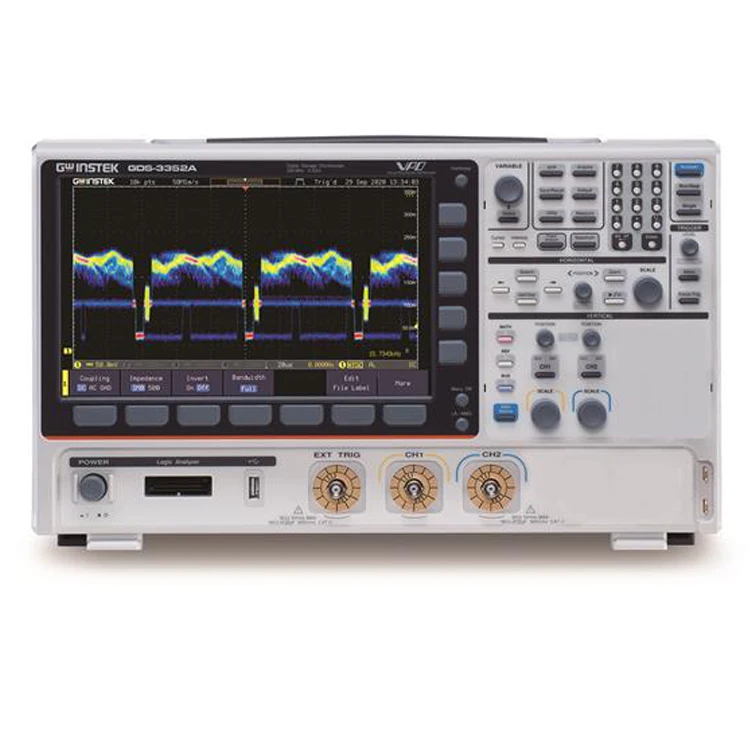 Gwinstek GDS-3000A Digital Storage Oscilloscopes GDS-3352A GDS-3652A Channel Bandwidth