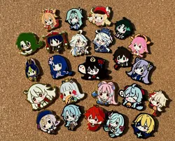 Genshin Impact kirsite enamel pin (Has texture paint) Comes with original design back card