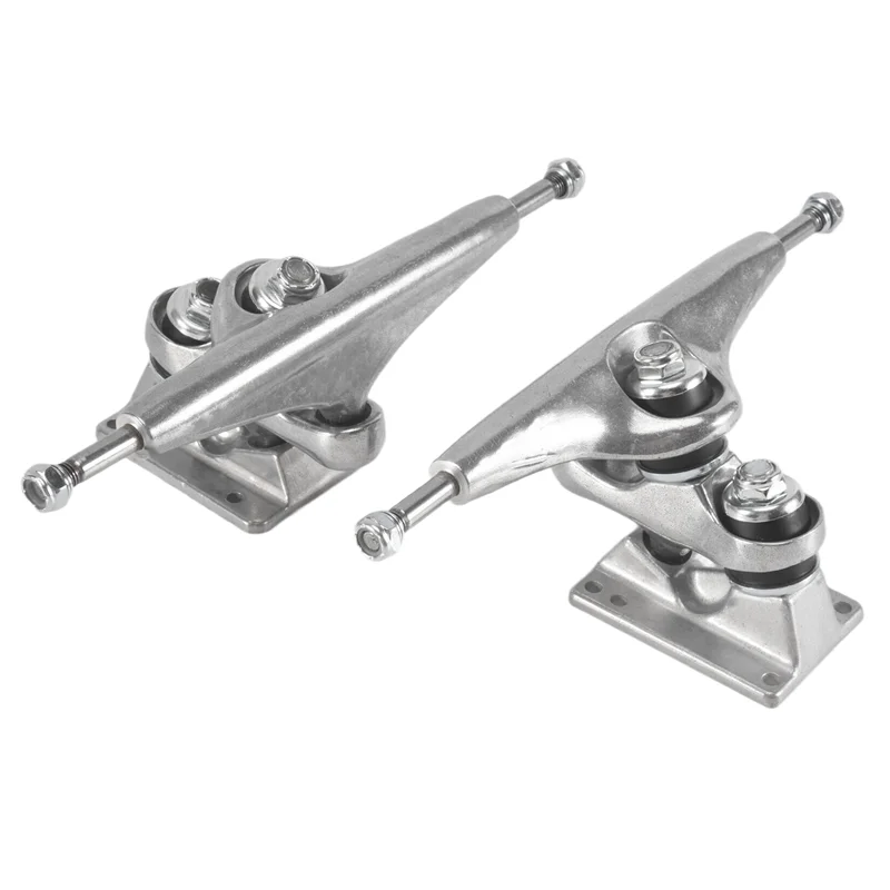 

New Double Floor Longboard Trucks 6.25Inch 1Pair Skateboard Bracket Rear Truck HR85A Skateboard Bracket