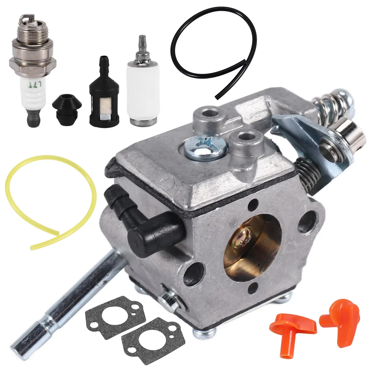 Replacement Parts Kit Carburetor for Stihl FS48 FS52 FS62 FS66 FS81 FS86 FS88 FS106 Walbro WT-45 Parts