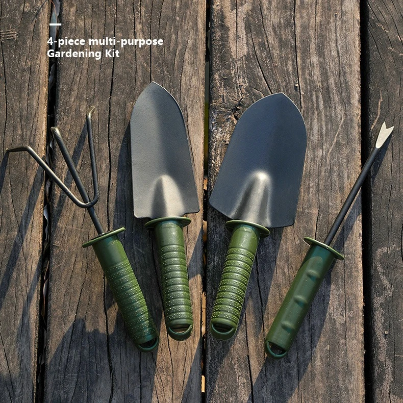 

4PCS New Popular Household Lightweight and Compact Gardening Convenient Planting and Loosening Garden Manual Small Tool Set