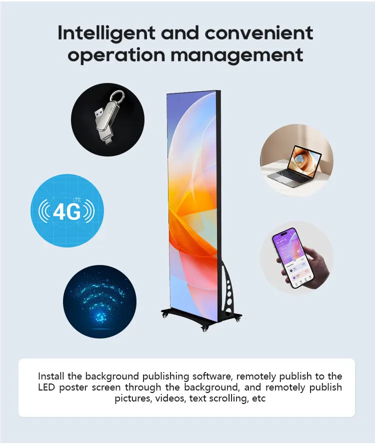 كامل اللون ملصق تأجير منحني لوحة مرنة شاشة عرض الربط شاشة شاشة LED #6