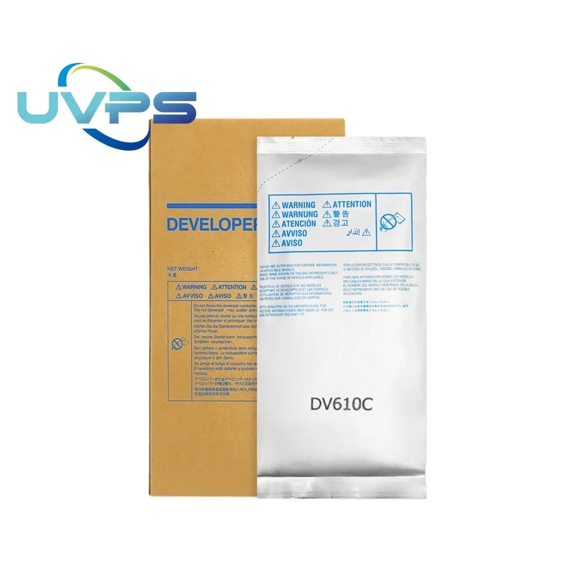 

DV610 Высококачественный проявитель для Konica Minolta Bizhub C5501 C6501 C6500 C6000 C7000 1100 г/пакет CMYK железный порошок DV-610