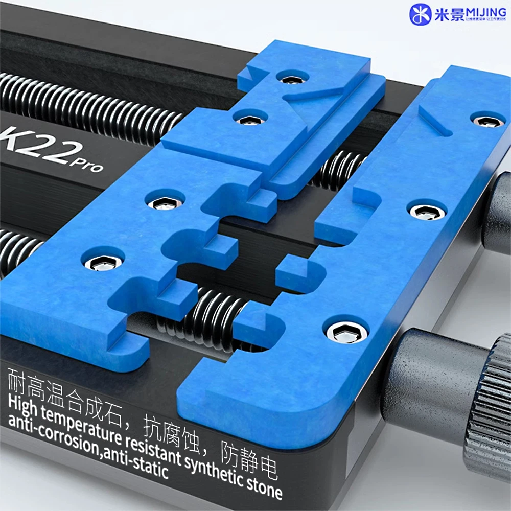 ANSIKI K22Pro تركيبات إصلاح اللوحة الرئيسية ثنائية المحور لإصلاح الدوائر المتكاملة الدقيقة مثل رقائق الكأس ومحركات الأقراص الصلبة ريسي بدرجة حرارة عالية