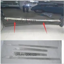 For Lifan X60 Accessories Chrome  2011 2012 2013 2014 2015 Chrome body side moldings side door decoration